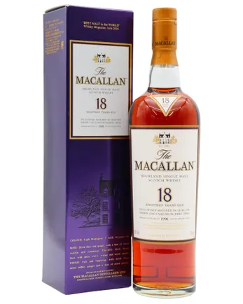 Macallan 1990 18 ans Sherry Oak