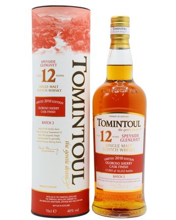 Tomintoul 12 ans Sherry Cask