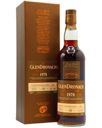 Glendronach 1978 33 ans Oloroso Sherry Cask #1068