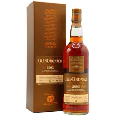 Glendronach Batch 13 Single Pedro Ximenez Sherry Cask #930 2003 12 Year Old