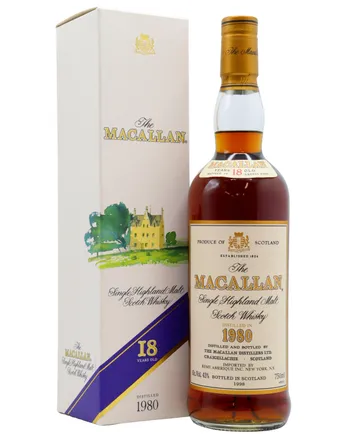 Macallan 1980 18 ans