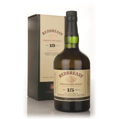Redbreast 15 Year Old Single Pot Still Whiskey