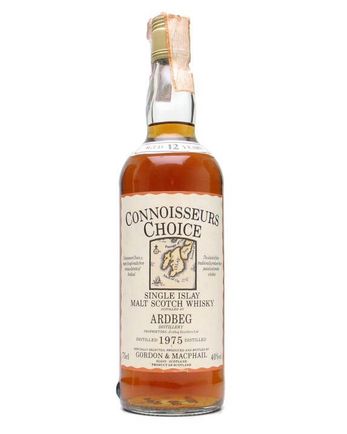 Ardbeg 1975 12 ans Map Label Connoisseurs Choice Gordon & Macphail