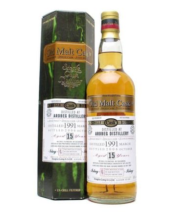Ardbeg 1991 15 ans Rum Cask #3060 Douglas Laing Old Malt Cask