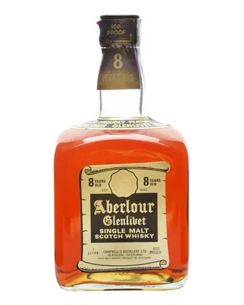 Aberlour Glenlivet 8 ans Bottled 1980s