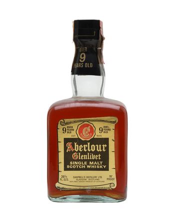 Aberlour Glenlivet 9 ans Bottled 1970s