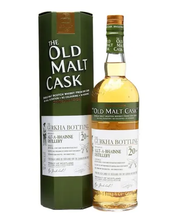 Allt A Bhainne 20 ans Gurkha Bottling Old Malt Cask Douglas Laing