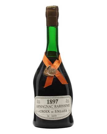 Croix de Salles 1897 Armagnac Bottled 1985
