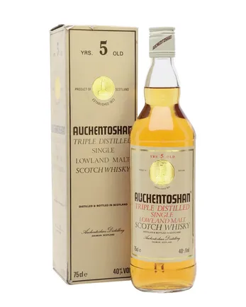 Auchentoshan 5 ans Bottled 1980s