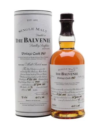 Balvenie 1967 32 ans Cask 9909