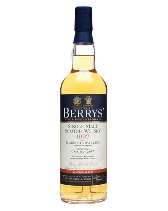 Bladnoch 1992 19 ans Cask #2967 Berry Bros Rudd