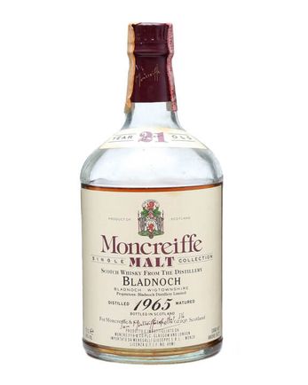 Bladnoch 1965 21 ans Moncrieffe