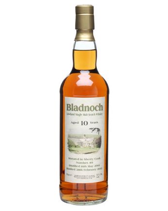 Bladnoch 2001 10 ans Cask #89 Sherry Cask