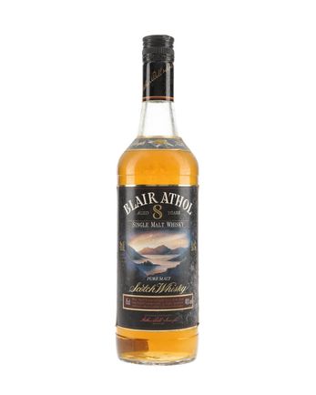 Blair Athol 8 ans Bottled 1980's Black Label with Sunset