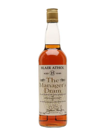 Blair Athol 15 ans Manager's Dram