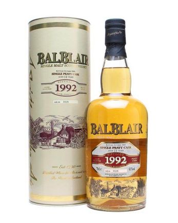 Balblair 1992 12 ans Peaty Cask