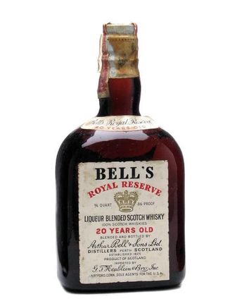 Bell's Royal Reserve 20 ans Bottled 1930s