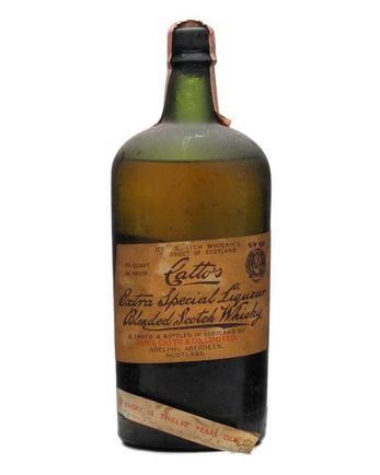 Catto's 12 ans Bottled 1930's