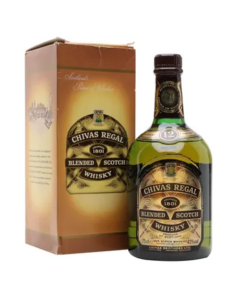 Chivas Regal 12 ans Silver Jubilee