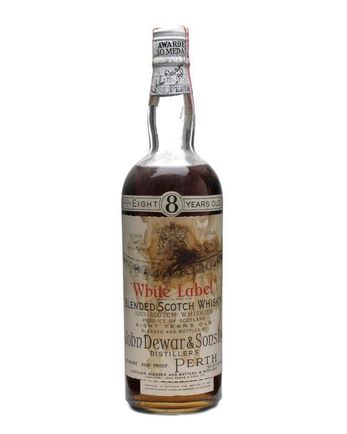 Dewar's White Label 8 ans Bottled 1930's