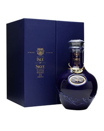 Isle of Skye 21 ans Blue Wade Ceramic Decanter