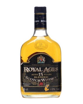 J B Royal Ages 15 ans Bottled 1980s