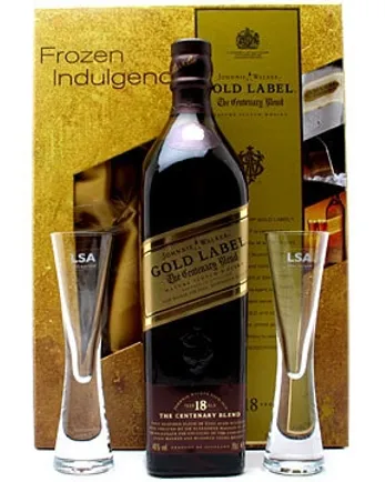 Johnnie Walker 18 ans Gold Label Gift Pack