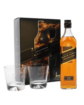 Johnnie Walker Black Label 12 ans 2 Glass Pack