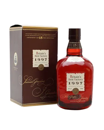 Old Parr 15 ans Britain's Best Factory 1997