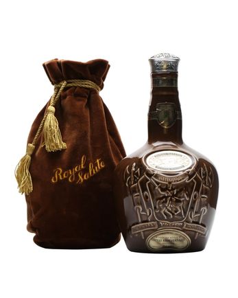 Royal Salute 21 ans Brown Spode Decanter
