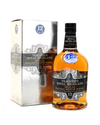 Teacher's Royal Highland 12 ans Bottled 1980s