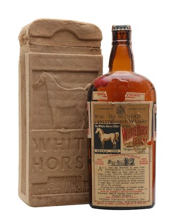 White Horse 8 ans Bottled 1930s