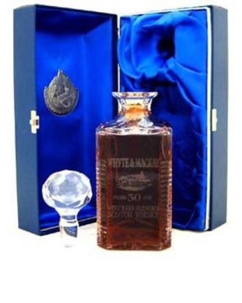 Whyte & Mackay 30 ans Crystal Decanter
