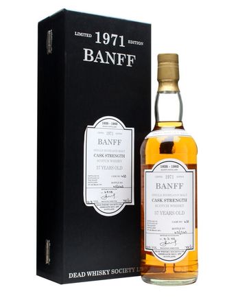 Banff 1971 37 ans Dead Whisky Society