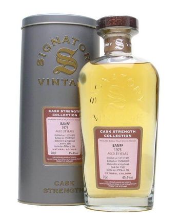 Banff 1975 31 ans Signatory Cask Strength Collection