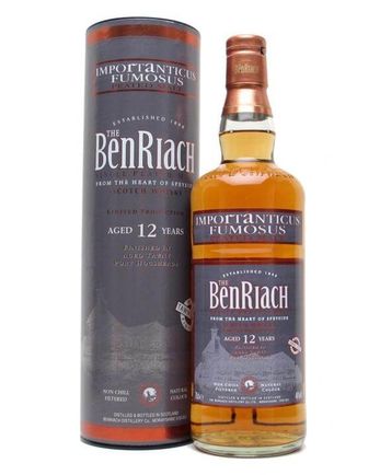Benriach 12 ans Importanticus Fumosus Peated Port Finish