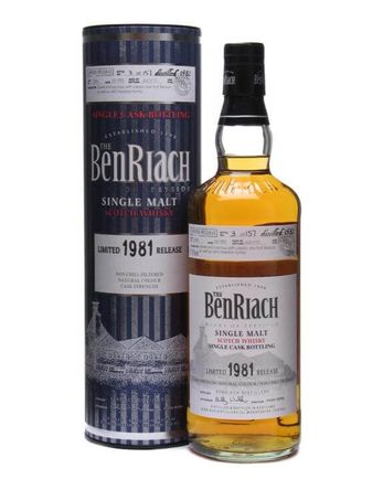 Benriach 1981 28 ans Bourbon Barrel #2589