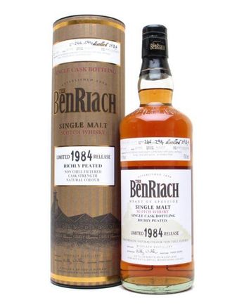Benriach 1984 22 ans Richly Peated