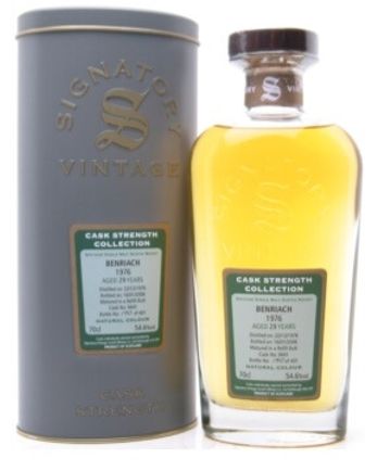 Benriach 1976 29 ans Sherry Cask Signatory