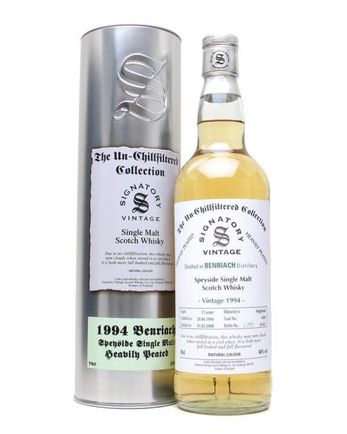Benriach 1994 13 ans Heavily Peated Signatory Un-Chillfiltered Collection