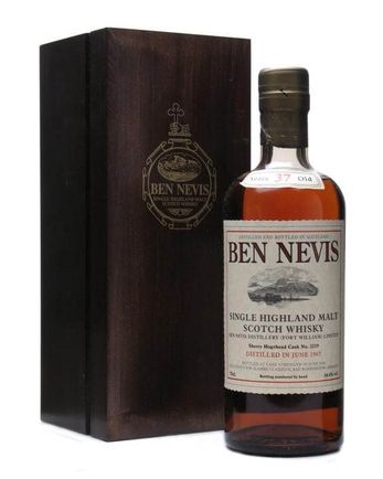 Ben Nevis 1967 37 ans Sherry Hogshead #2219