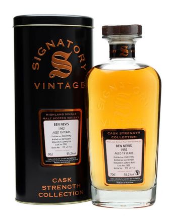 Ben Nevis 1992 19 ans Cask #2305 Signatory