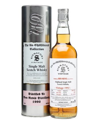 Ben Nevis 1992 19 ans Sherry Butt #2526 Signatory Un-Chillfiltered Collection