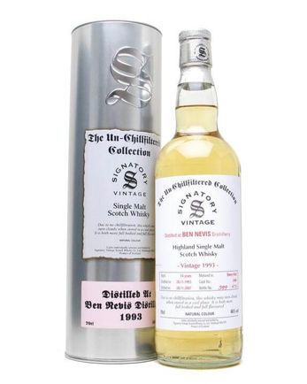 Ben Nevis 1993 15 ans Unchillfiltered Sherry Signatory Un-Chillfiltered Collection