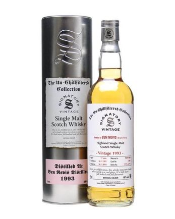 Ben Nevis 1993 17 ans Un Chillfiltered Collection Signatory