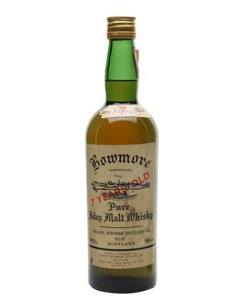 Bowmore 7 ans Sherriff's Bottled 1960s