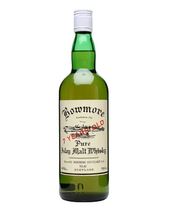 Bowmore 7 ans Bottled 1970s