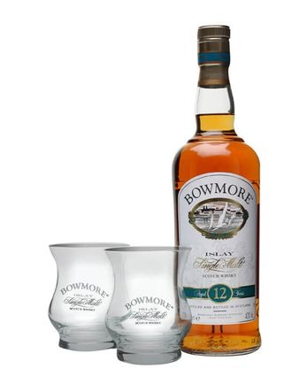 Bowmore 12 ans 2 Glasses Gift Pack
