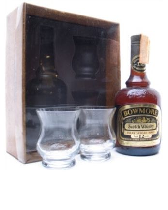 Bowmore 12 ans Gift Pack with 2 Glasses