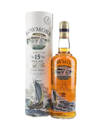 Bowmore Mariner 15 ans Screen Printed Label